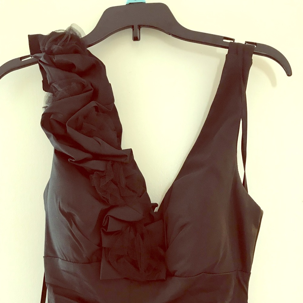 Black fitted Formal Mermaid Dress